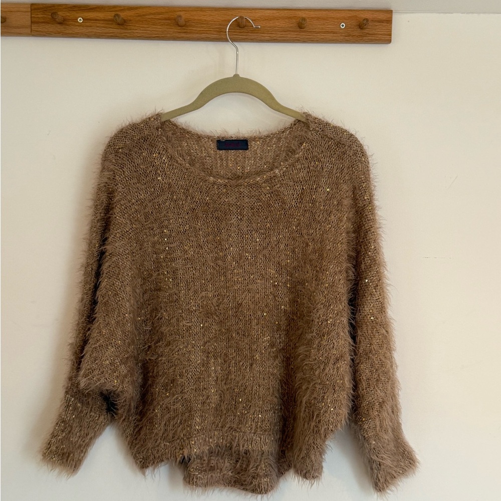 Cozy Dusty Pink Cropped Sweater